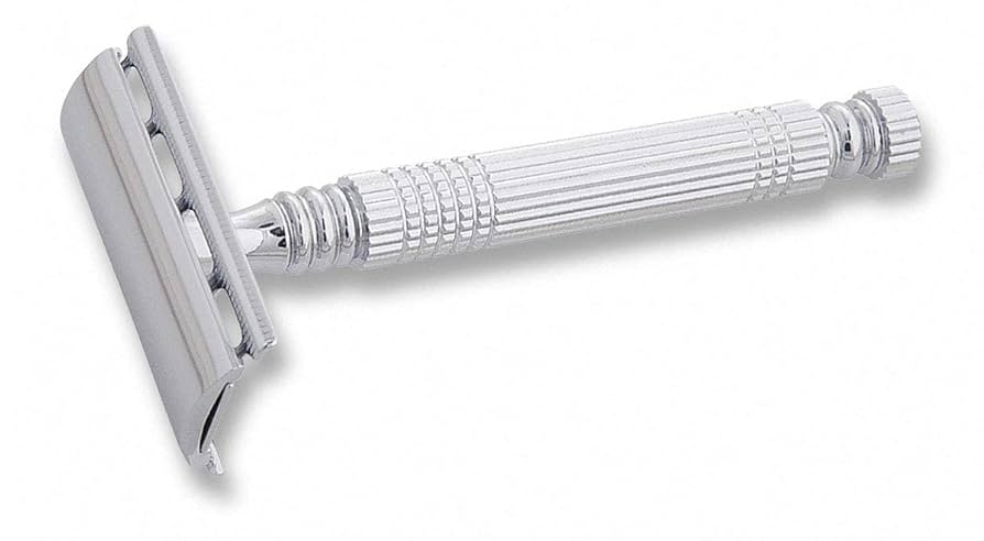 3CLAVELES MAQUINA AFEITAR DOBLE FILO CLASICA