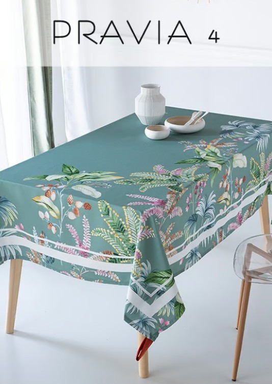 CASTILLA TEXTIL MANTEL PRAVIA SARGA ANTIMANCHAS