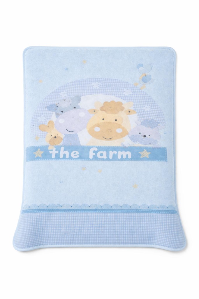 BELPLA MANTA CUNA BABY PERLA STER 110X140