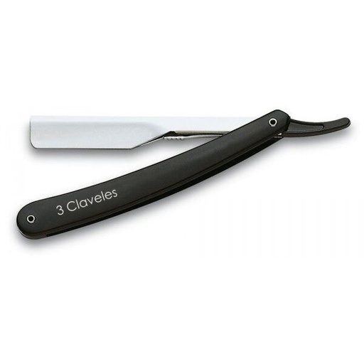 [11677] 3CLAVELES NAVAJA DE BARBERO HOJA INTERCAMBIABLE 24 CM